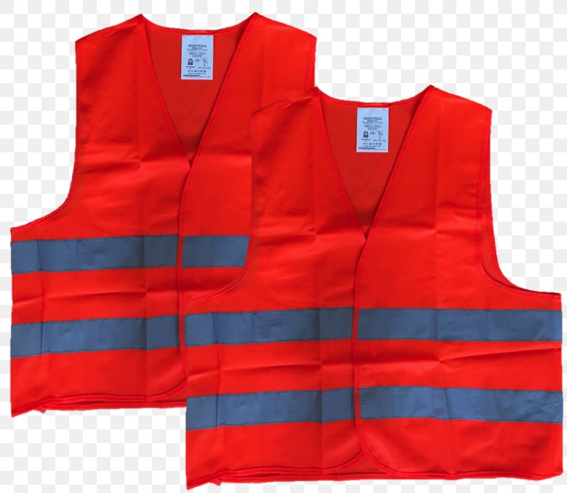 Gilets Sleeveless Shirt Personal Protective Equipment, PNG, 1229x1068px, Gilets, Electric Blue, Orange, Outerwear, Personal Protective Equipment Download Free