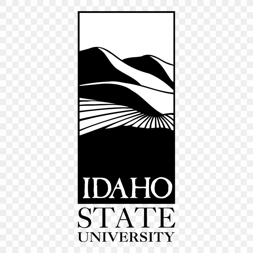 Idaho State University Logo Brand Font, PNG, 2400x2400px, Idaho State University, Black, Black And White, Black M, Brand Download Free