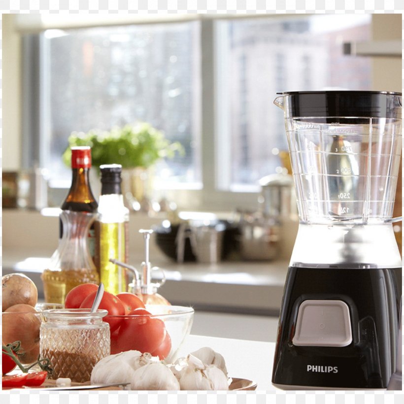 Immersion Blender Smoothie Food Processor Philips Daily Collection HR2052, PNG, 1400x1400px, Blender, Barware, Coffeemaker, Food, Food Processor Download Free