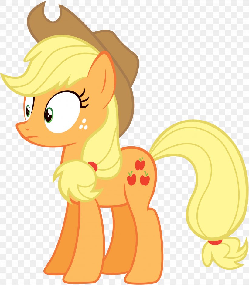 Applejack Pony Fluttershy Rarity, PNG, 3000x3445px, Applejack, Animal Figure, Apple, Cartoon, Drawing Download Free