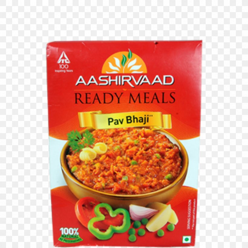 Pav Bhaji Indian Cuisine Vegetarian Cuisine Atta Flour, PNG, 1000x1000px, Pav Bhaji, Aashirvaad, Atta Flour, Bhaji, Condiment Download Free