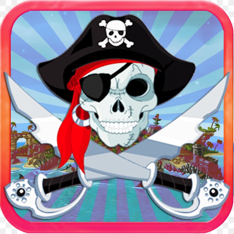 Skull Piracy, PNG, 1024x1024px, Skull, Bone, Cartoon, Piracy, Recreation Download Free