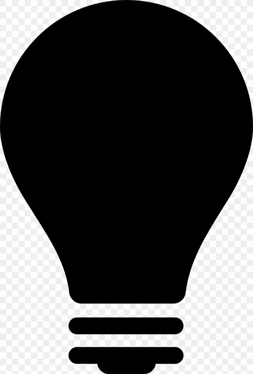 Incandescent Light Bulb Lamp Clip Art, PNG, 867x1280px, Light, Black, Black And White, Electric Light, Incandescent Light Bulb Download Free