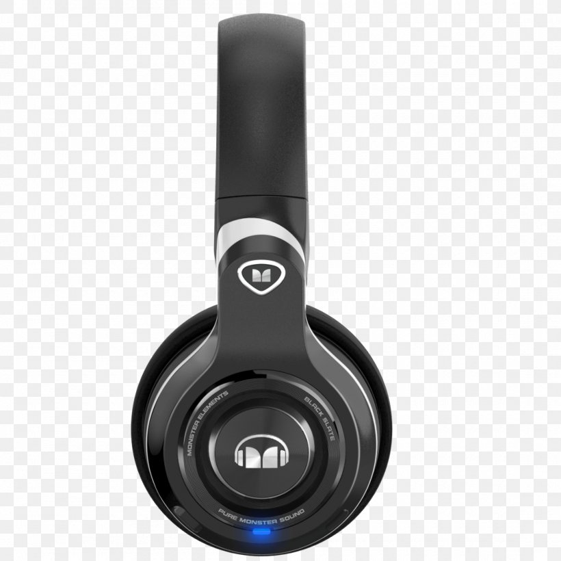 Monster Elements Over-Ear Headphones Monster Cable Wireless Bluetooth, PNG, 1100x1100px, Monster Elements Overear, Audio, Audio Equipment, Bluetooth, Echo Download Free