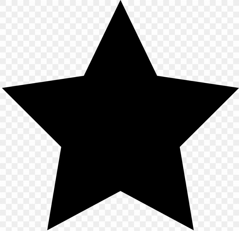 Star Clip Art, PNG, 7500x7256px, Star, Black, Black And White, Fivepointed Star, Monochrome Photography Download Free
