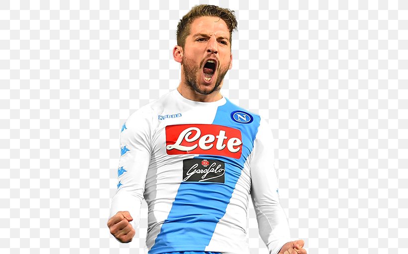Dries Mertens FIFA 17 S.S.C. Napoli 2017–18 Serie A Goal, PNG, 512x512px, 2017, Dries Mertens, Capocannoniere, Electric Blue, Facial Hair Download Free