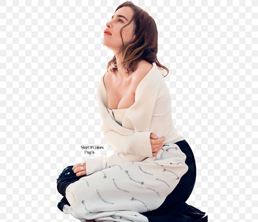 Emilia Clarke Daenerys Targaryen Game Of Thrones Sexiest Woman Alive Actor, PNG, 500x708px, Watercolor, Cartoon, Flower, Frame, Heart Download Free