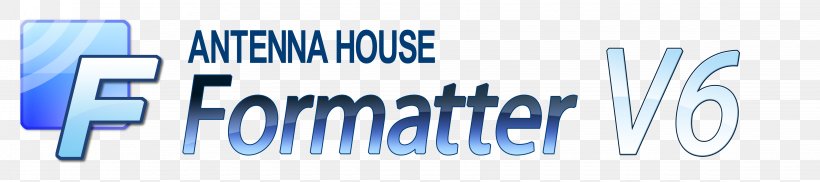 アンテナハウス Antenna House Formatter XSL Formatting Objects Computer Software, PNG, 4500x1000px, Xsl, Area, Banner, Blue, Brand Download Free