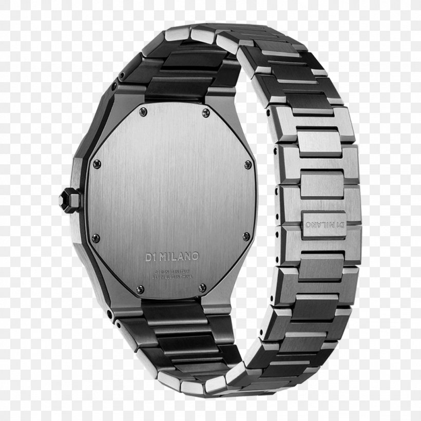 D1 Milano Watch Steel Amazon.com, PNG, 1024x1024px, Milan, Amazoncom, Bracelet, Brand, D1 Milano Download Free