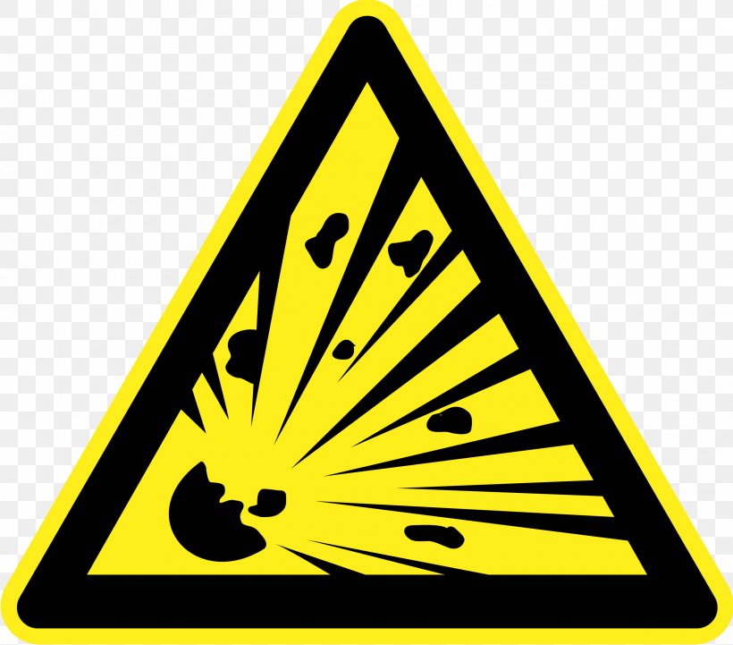 Explosion Symbol Warning Sign Clip Art, PNG, 2400x2112px, Explosion, Area, Explosive Material, Hazard, Logo Download Free