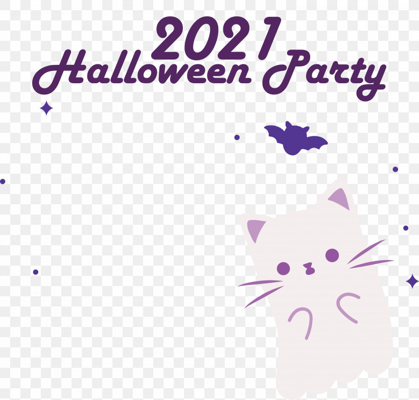 Halloween Party 2021 Halloween, PNG, 3000x2867px, Halloween Party, Cartoon, Cat, Hotel, Kitten Download Free