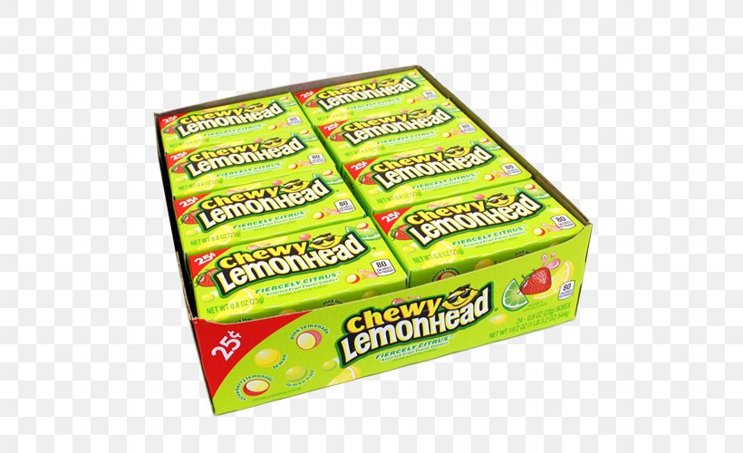 Lemonhead Ferrara Candy Company Lemonade Chocolate, PNG, 500x500px, Lemonhead, Candy, Candy Cane, Chewy, Chocolate Download Free