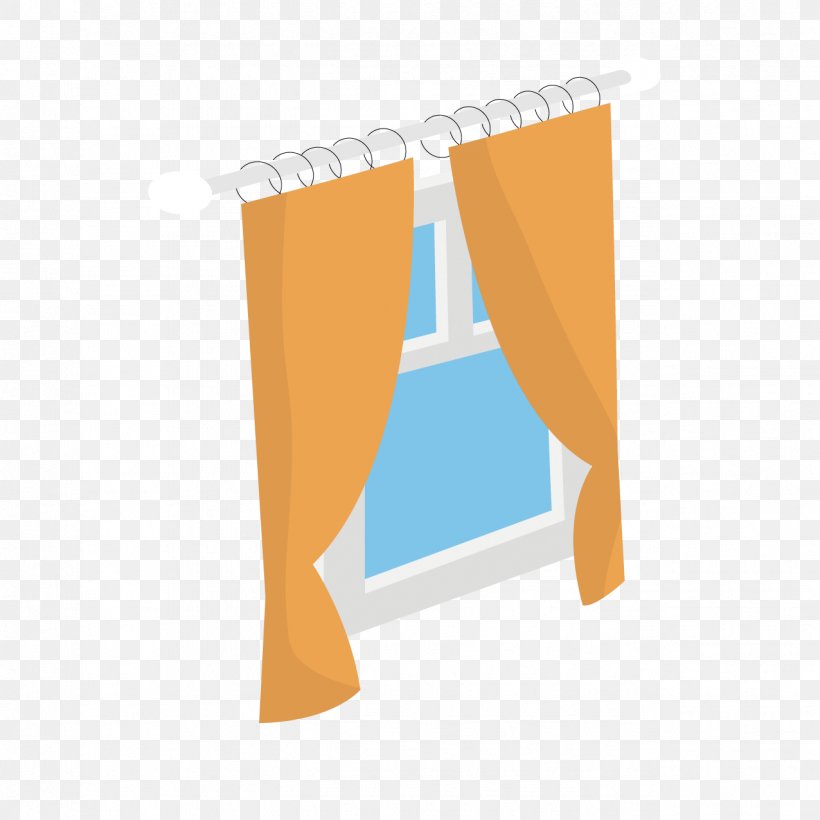 Window Curtain Icon, PNG, 1276x1276px, Window, Brand, Curtain, Gratis, Orange Download Free