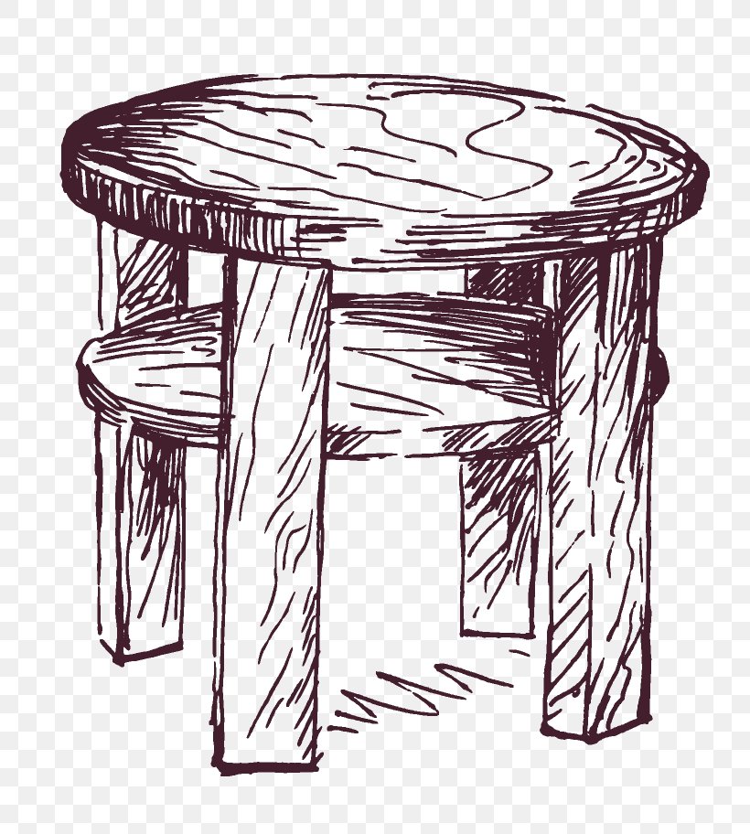 Bedside Tables Coffee Tables Furniture Stool, PNG, 804x912px, Table, Bedside Tables, Bench, Black And White, Chair Download Free