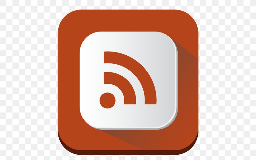 Web Feed RSS, PNG, 512x512px, Web Feed, Brand, Ios 7, Logo, Orange Download Free