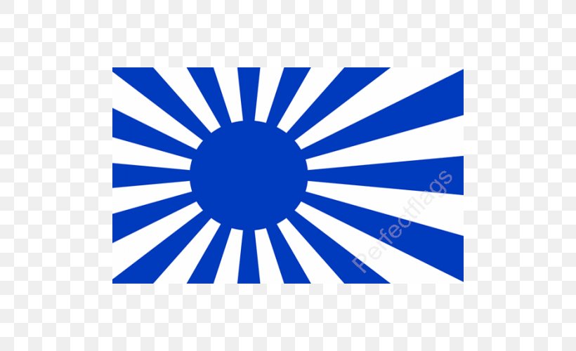 Empire Of Japan Rising Sun Flag Flag Of Japan, PNG, 500x500px, Japan, Area, Blue, Brand, Electric Blue Download Free