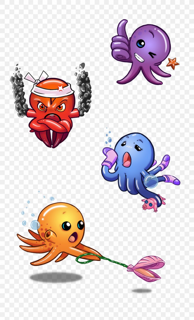 Octopus Graphic Design Clip Art, PNG, 1000x1651px, Octopus, Advertising, Art, Artwork, Cartoon Download Free