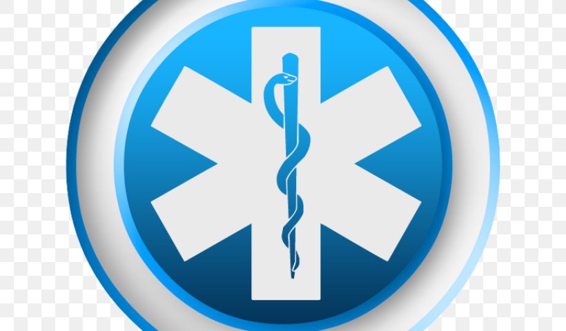 Paramedic Emergency Medical Technician Emergency Medical Services Decal Star Of Life, PNG, 640x480px, Paramedic, Ambulance, Area, Blue, Brand Download Free