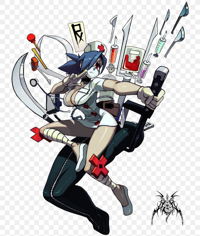 Skullgirls 2nd Encore Video Games Reverge Labs Lab Zero Games, PNG, 744x965px, Skullgirls, Action Figure, Character, Fictional Character, Fighting Game Download Free
