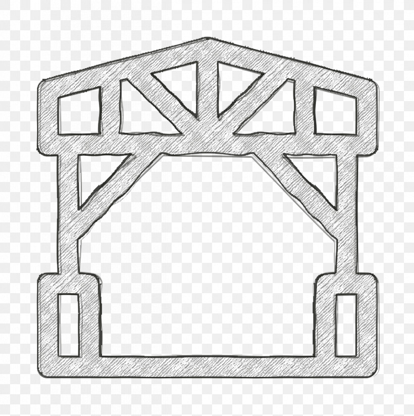 Framework Icon Linear Industrial Icon, PNG, 1250x1256px, Framework Icon, Black And White, Cargo, Central Europe, East Download Free
