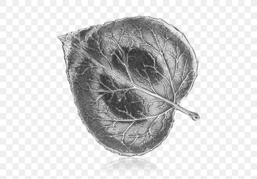 Leaf Buccellati Sterling Silver Jewellery, PNG, 570x570px, Leaf, Aspen, Black And White, Bowl, Buccellati Download Free