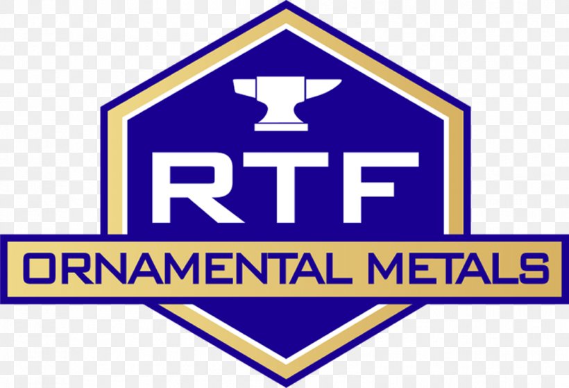 Logo Brand RTF Ornamental Metals Font, PNG, 1056x721px, Logo, Area, Blue, Brand, Metal Download Free