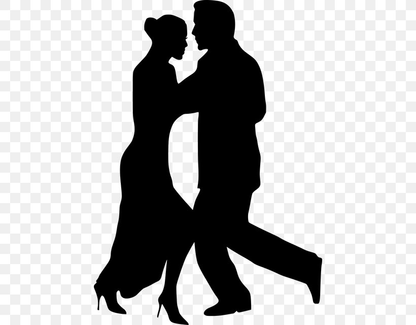 Ballroom Dance Silhouette Partner Dance, PNG, 450x640px, Dance, Argentine Tango, Art, Ballroom Dance, Black And White Download Free