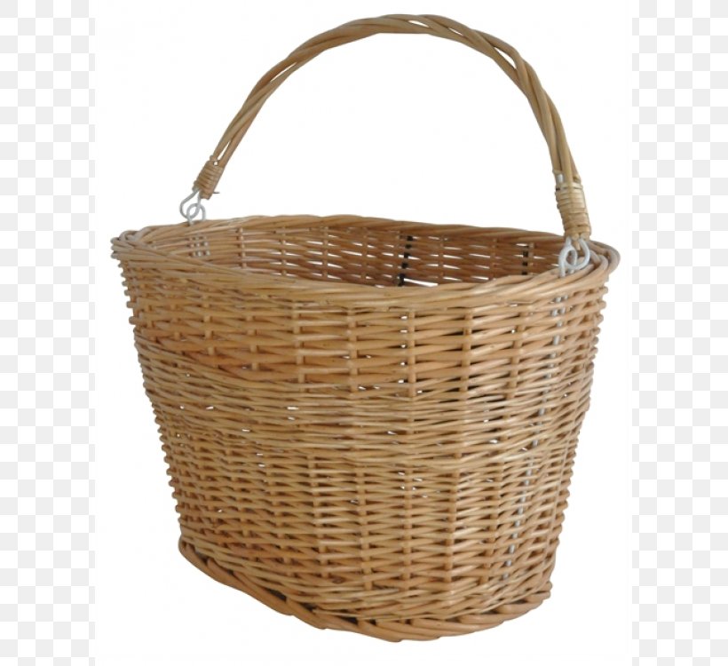 Basket Wicker Handle Rattan Hamper, PNG, 750x750px, Basket, Basket Weaving, Bicycle Baskets, Cane, Craft Download Free