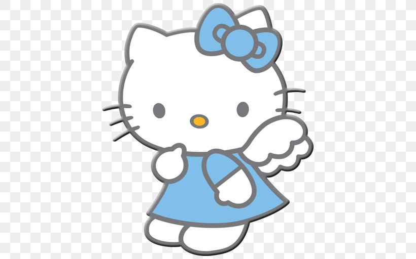 Hello Kitty Sanrio Cat Image Character, PNG, 512x512px, Watercolor, Cartoon, Flower, Frame, Heart Download Free