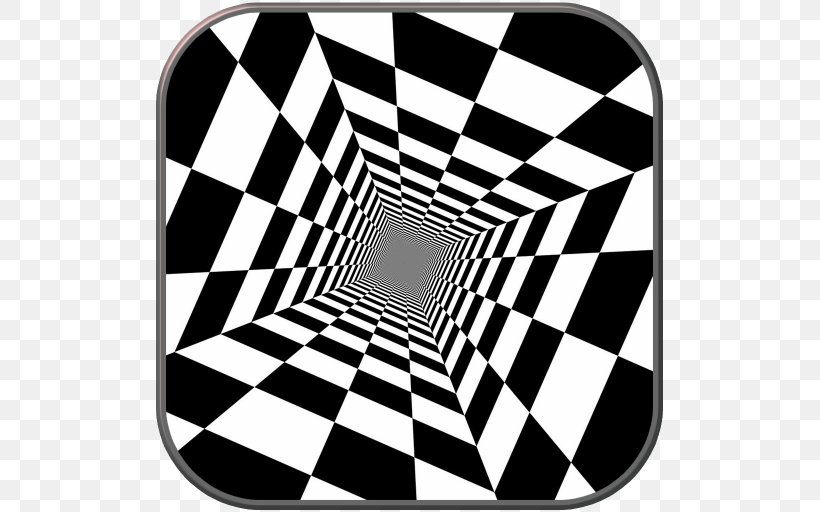 Optical Illusion Op Art Image Florence, PNG, 512x512px, Optical Illusion, Art, Black, Black And White, Board Game Download Free