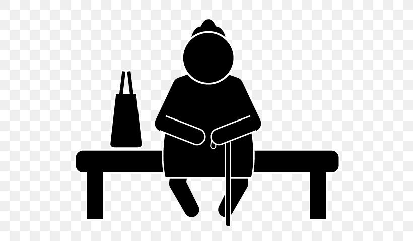 Pictogram ピクトさん Clip Art, PNG, 640x480px, Pictogram, Bench, Black And White, Human Behavior, Joint Download Free