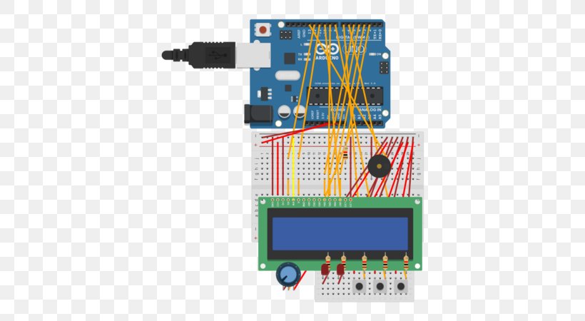 Arduino Seven-segment Display Liquid-crystal Display Electronic Circuit Display Device, PNG, 600x450px, 3d Computer Graphics, Arduino, Breadboard, Circuit Component, Circuit Design Download Free