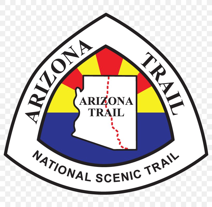 Arizona Trail National Scenic Trail Hiking Buffalo Park, PNG, 800x800px, Arizona Trail, Area, Arizona, Brand, Emblem Download Free