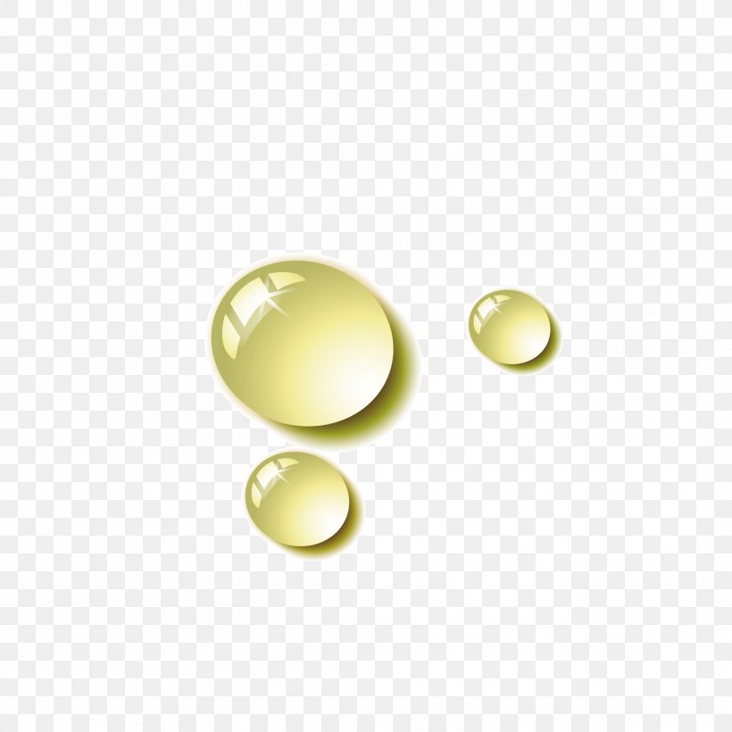 Download, PNG, 2126x2126px, Computer Graphics, Drop, Material, Sphere, Yellow Download Free