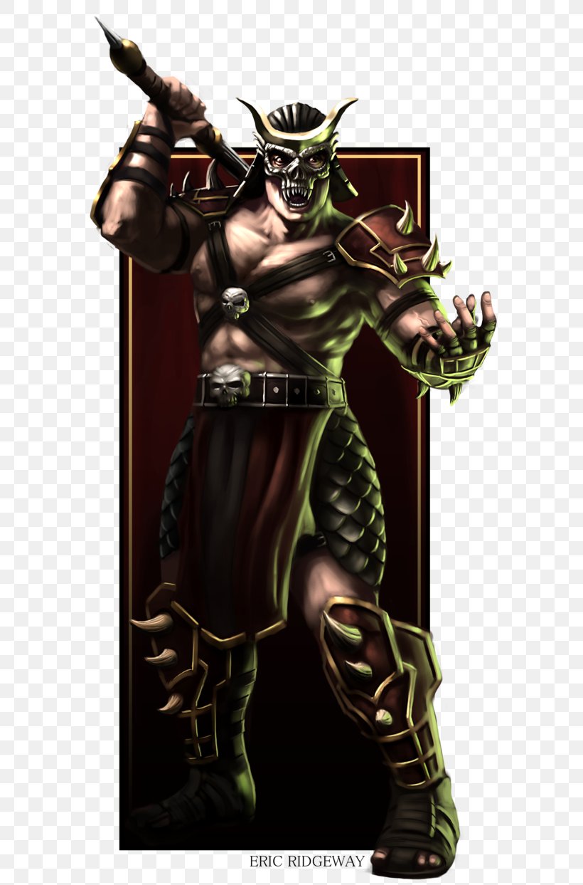 Shao Kahn Mortal Kombat II Video Game DeviantArt, PNG, 600x1243px, Shao Kahn, Action Figure, Armour, Art, Character Download Free