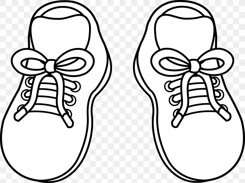 Shoe Sneakers White Clip Art, PNG, 5540x4147px, Shoe, Area, Artwork, Black And White, Chuck Taylor Allstars Download Free