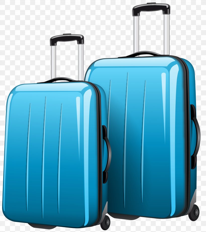 Travel Suitcase Baggage Clip Art, PNG, 4508x5084px, Travel, Aqua, Azure, Backpack, Bag Download Free
