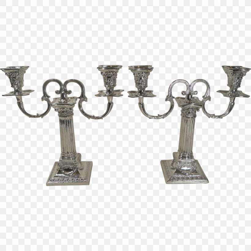 01504 Silver Candlestick, PNG, 1965x1965px, Silver, Brass, Candle, Candle Holder, Candlestick Download Free