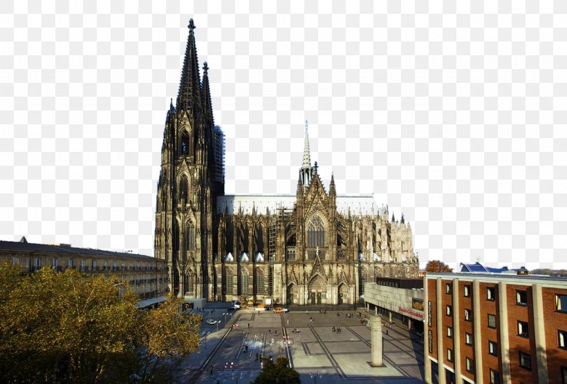 Cologne Cathedral Wallraf-Richartz Museum Great St. Martin Church, Cologne Excelsior Hotel Ernst Domspatz Hotel | Boardinghouse, PNG, 1280x869px, Cologne Cathedral, Building, Cathedral, Church, Cologne Download Free