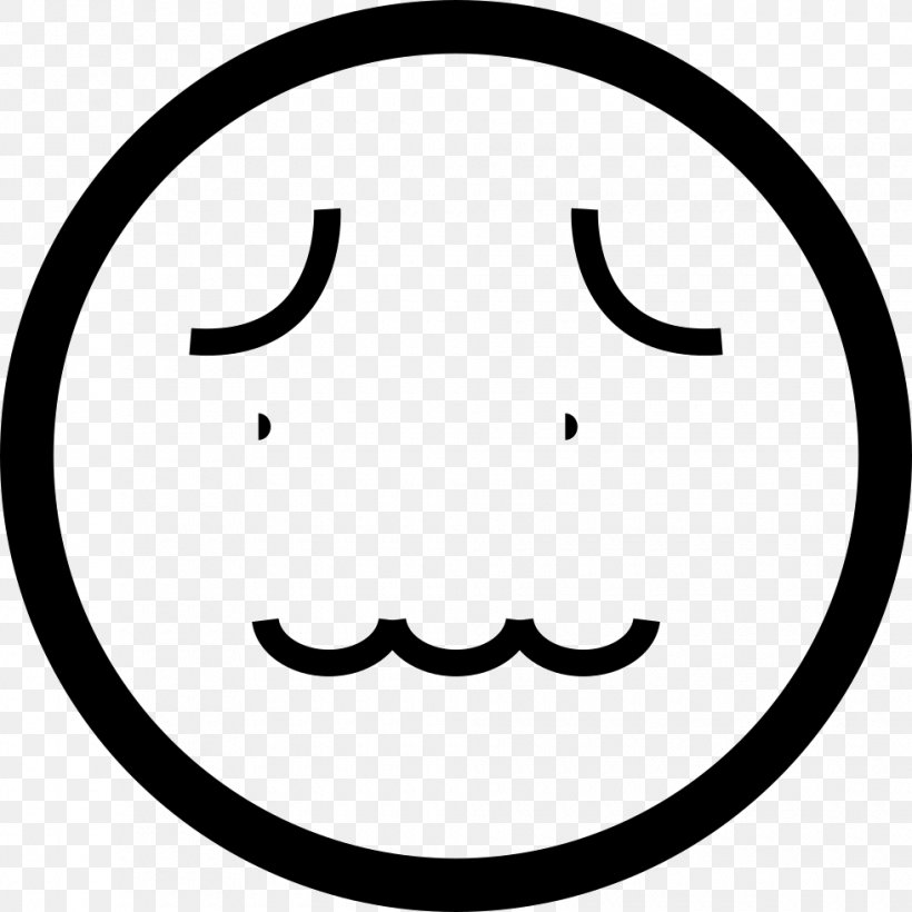 Emoticon Smiley Symbol Clip Art, PNG, 980x980px, Emoticon, Area, Black, Black And White, Death Download Free