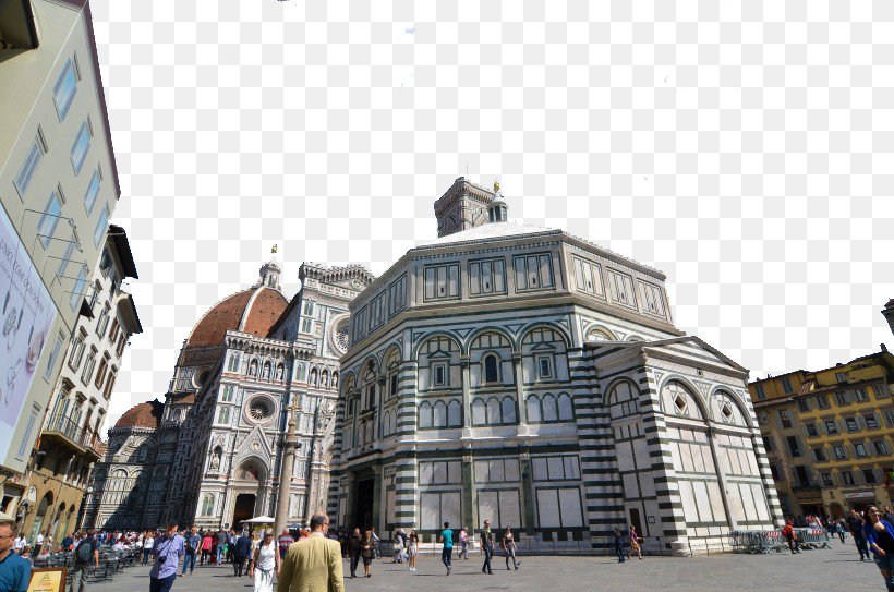 Florence Cathedral Tourist Attraction Tourism, PNG, 820x543px, Florence Cathedral, Architecture, Building, City, Downtown Download Free