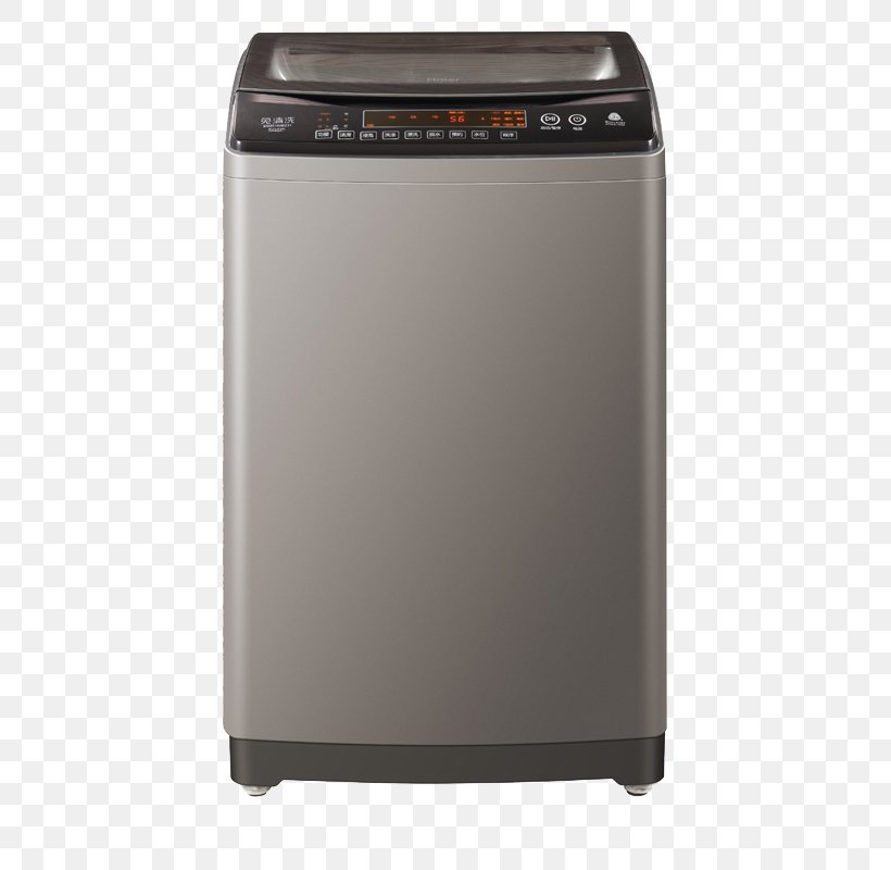 Washing Machine Haier Refrigerator Clothes Dryer, PNG, 800x800px, Washing Machine, Clothes Dryer, Combo Washer Dryer, Electronic Instrument, Gratis Download Free