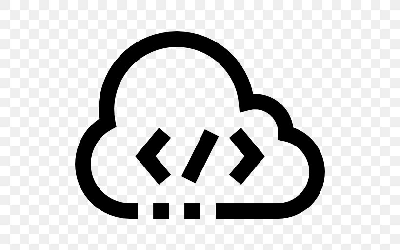 Computer Cloud, PNG, 512x512px, Computer, Area, Black, Black And White, Brand Download Free