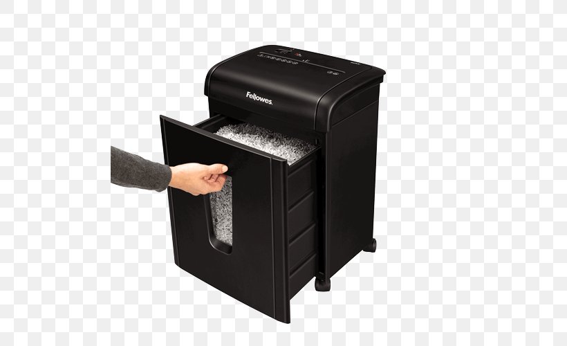 Paper Shredder Fellowes Brands Swingline Standard Paper Size, PNG, 500x500px, Paper, Acco Brands, Crusher, Electronic Instrument, Fellowes Brands Download Free