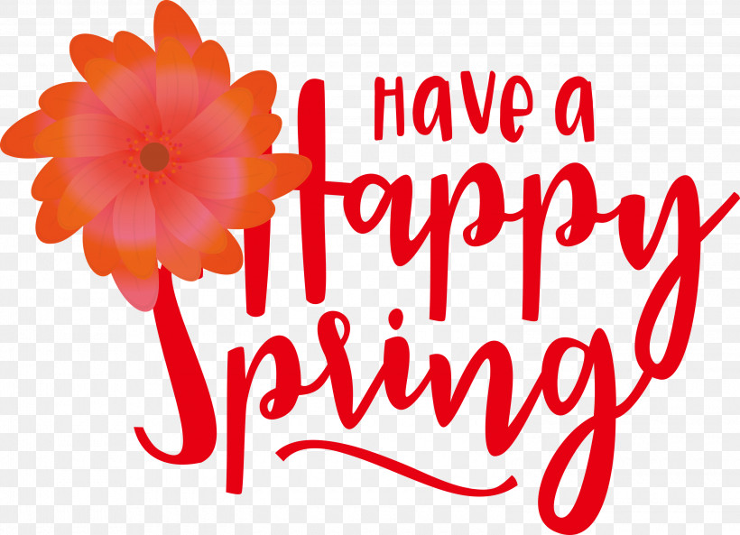 Spring Have A Happy Spring Spring Quote, PNG, 3000x2173px, Spring, Biology, Cut Flowers, Floral Design, Flower Download Free