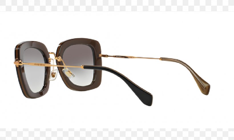 Sunglasses Goggles Miu Miu, PNG, 1000x600px, Sunglasses, Beige, Brown, Eyewear, Glasses Download Free