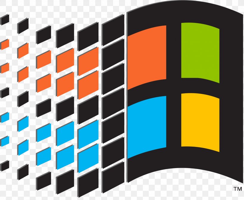 Windows 95 Microsoft Windows 3.1x Windows 98, PNG, 2000x1638px, Windows 95, Brand, Computer, Logo, Microsoft Download Free