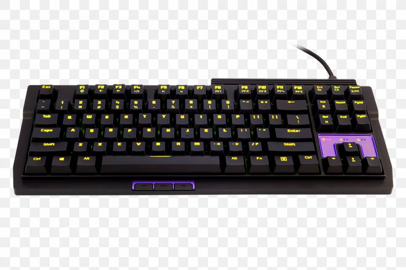 Computer Keyboard Computer Mouse Gaming Keypad USB Laptop, PNG, 1000x667px, Computer Keyboard, Backlight, Computer Component, Computer Mouse, Electrical Switches Download Free