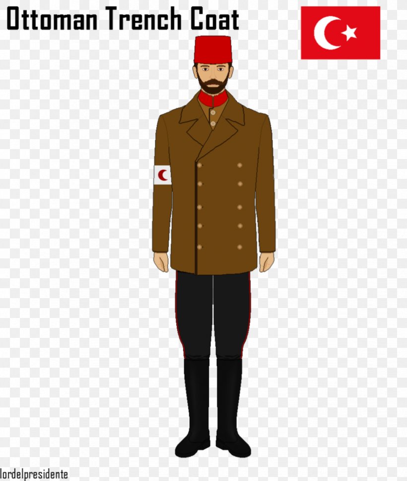 Ottoman Empire Military Uniform Trench Coat, PNG, 822x971px, Ottoman Empire, Army Officer, Clothing, Coat, Fictional Character Download Free