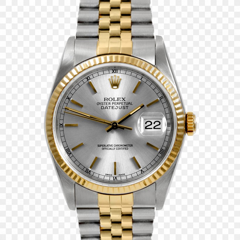 Rolex Datejust Rolex Daytona Rolex Submariner Watch, PNG, 1000x1000px, Rolex Datejust, Automatic Watch, Brand, Chronometer Watch, Gold Download Free